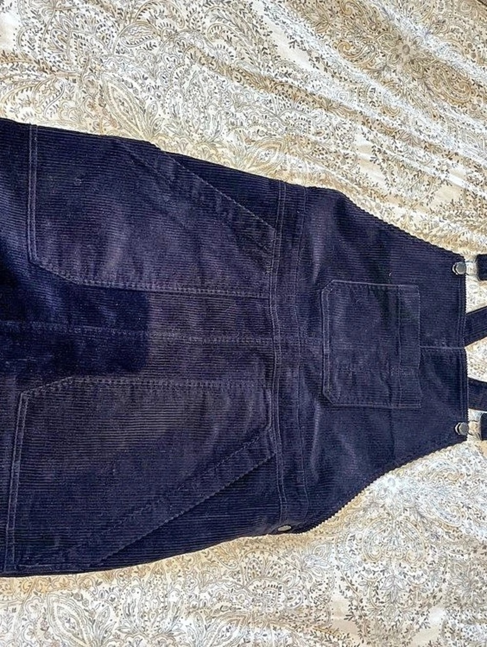 & Other Stories Corduroy Overall Mini Dress